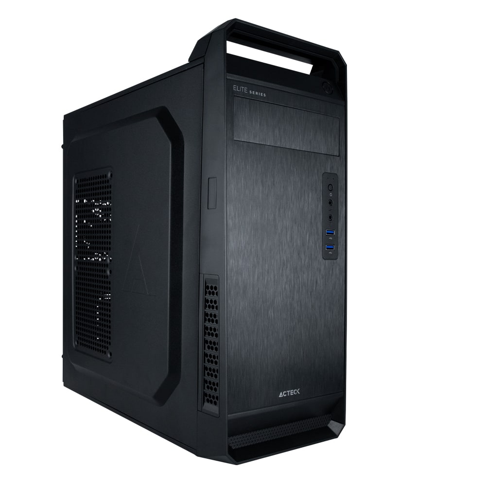 Gabinete                                                                                                                                                                        Acteck Roma Gm670 Mid Tower Atx - Micro Atx Y Mino Itx Usb 3.0 Fuente 500w 1 Vent