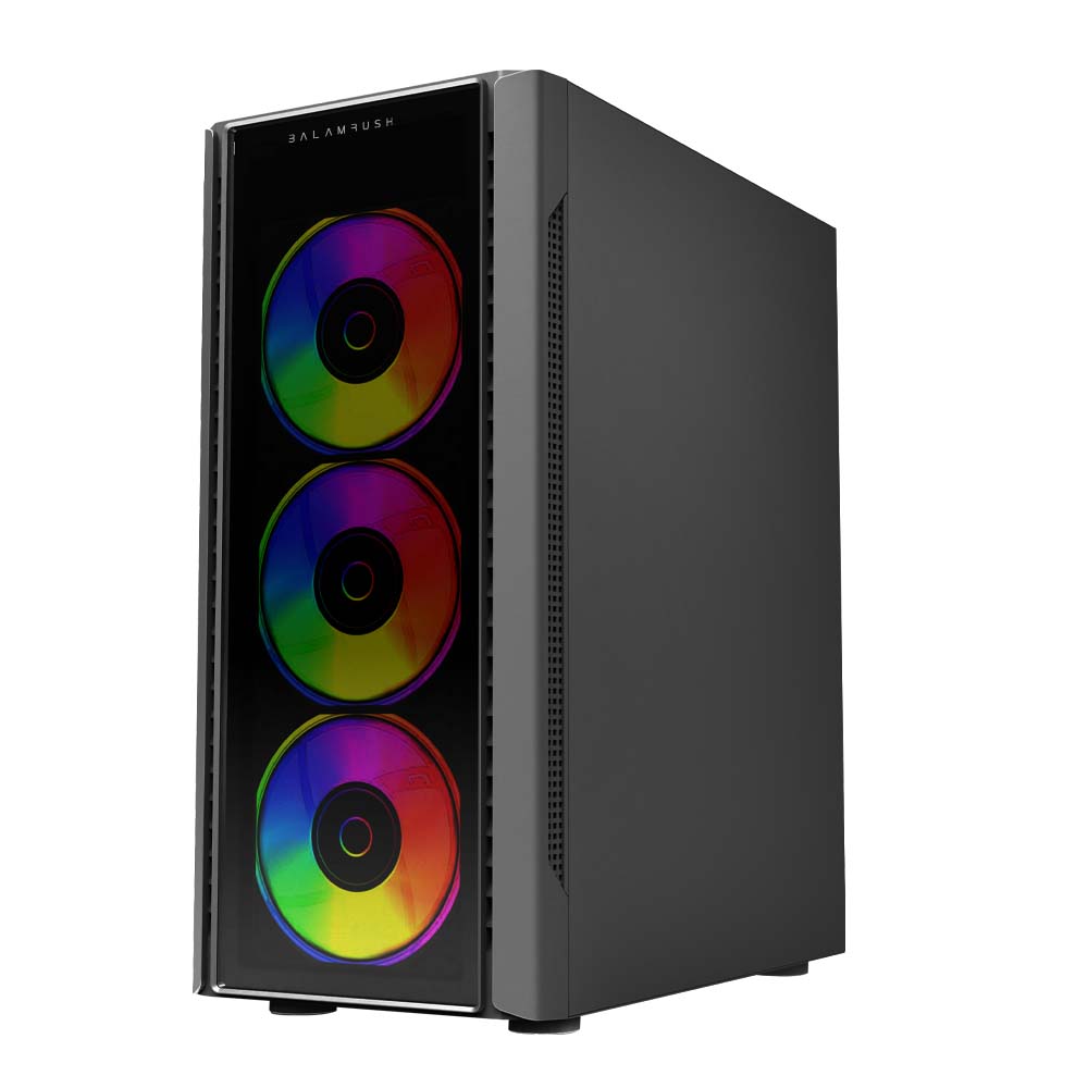 Gabinete                                                                                                                                                                                                                                                                                                                                                                                                                            Gamer Micro Torre Dragonfly Ii Gm745s Atx Cristal Rgb Negro Br-936057