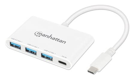168434                                                                                                                                                                                                                                                                                                                                                                                                                                                                         Hub Usb-c 3.2 Gen 1 De 3 Puertos - Con Suministro De Energia