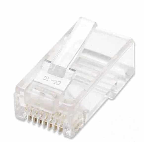 Plugs                                                                                                                                                                                                                                                                                                                                                                                                                                                                     De Red Cat5e Intellinet - Transparente