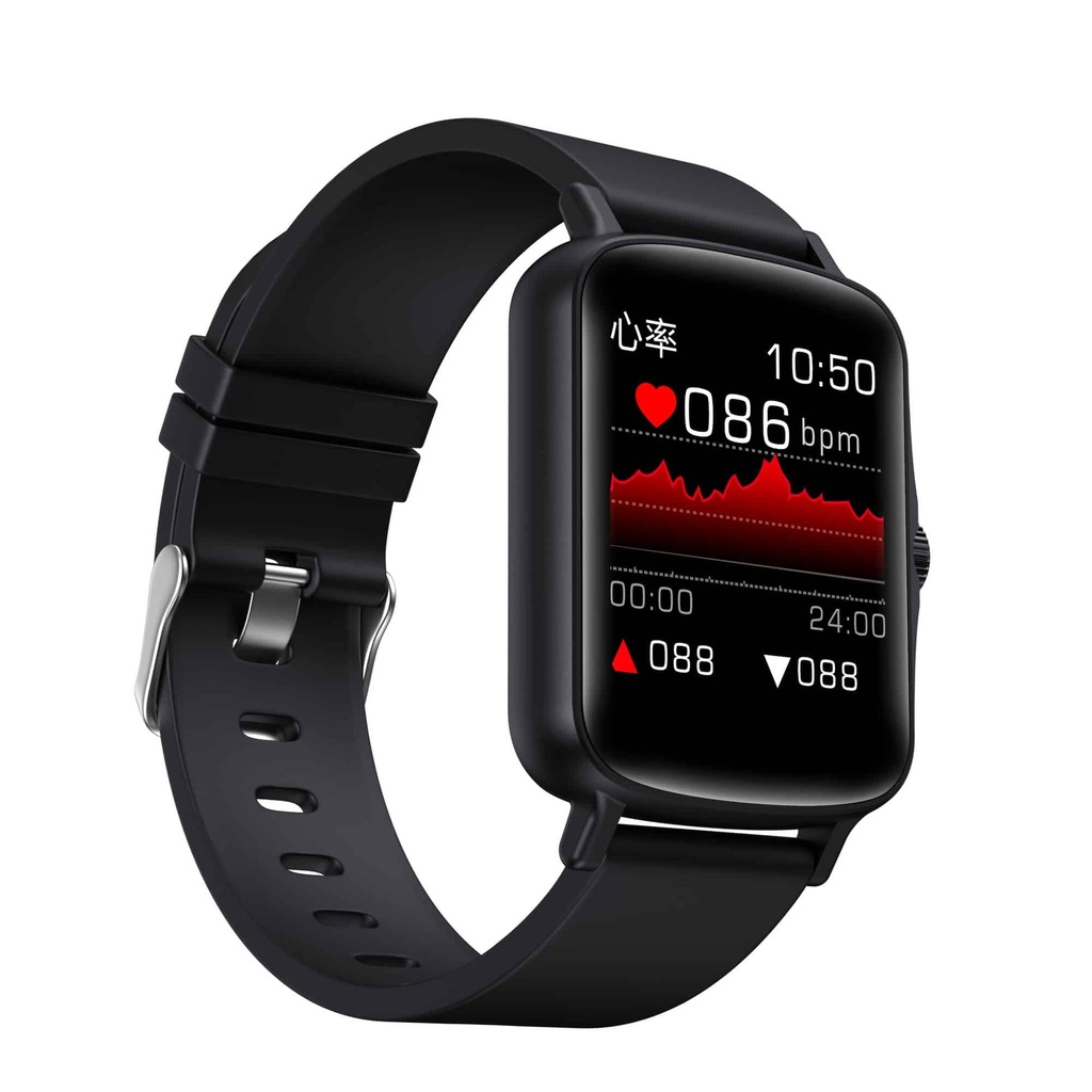 Smartwatch                                                                                                                                                                                                                                                                                                                                                                                                                                                1.44 Touch Ip67 Bt Android/ios Notificaciones Localizador Calorias Podometro Oxigeno Presion Art. F Cardiaca 72h  Negro-negro -