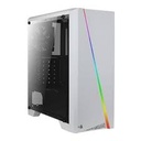 GABINETE AEROCOOL CYLON WHITE ATX RGB  USB 2/3.0