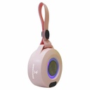 Bocina                                                                                                                                                                                                                                                                                                       Bluetooth Handy Rgb Rosa Pc-113133 -