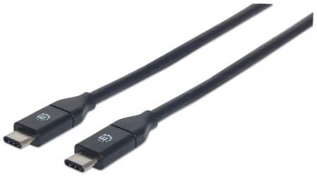 354899                                                                                                                                                                                                                                                                                               Cable Usb-c Macho A Usb-c Macho; Usb 3.2 Gen 2 - Largo 50cm, Color Negro.