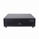 Cajón                                                                                                                                                                                                                                                 De Dinero Techzone Tzbe4b8m90 - Negro, 4 Billetes, 8 Monedas.