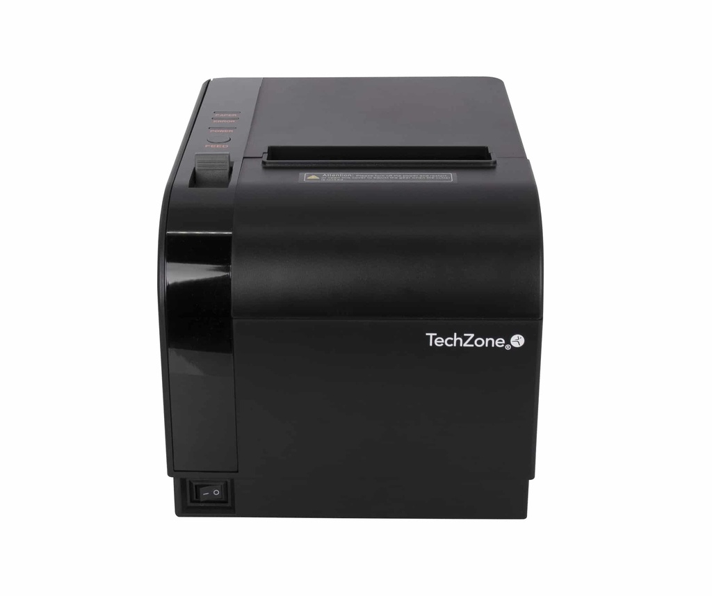 Impresora                                                                                                                                                                                   Termica Techzone Tzbe301 De 80mm - Vel De 300mm/s, 576 Dpi´s, Usb-serial-rj45-rj11, Cortador Automatico, 1 Año De Garantía