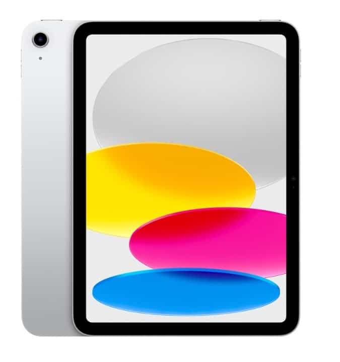 Ipad                                                                                                                                                                                                       Apple Mpq03lz/a Decima Generación - A14, 64 Gb, 10.9 Pulgadas, 2360 X 1640 Pixeles, Ipados 16, Wifi, Color Silver