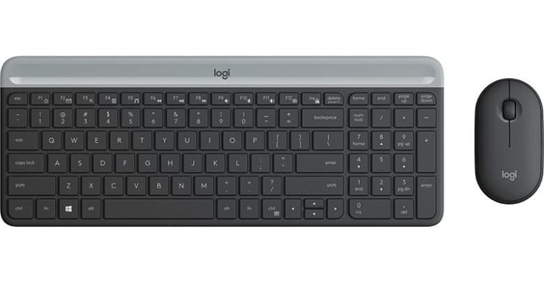 Teclado                                                                                                                                                                                              Logitech Mk470 - Inalámbrico