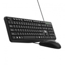 Kit                                                                                                                                                                                             De Teclado Y Mouse Qian Qkx-20603 - Negro