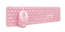 Combo                                                                                                                                                                           Teclado Multimedia Y RatÓn Usb / EdiciÓn Especial "pink" (6001196) - Brobotix