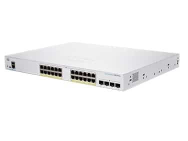 Cbs250-24p-4g-na                                                                                                                                                                                  Switch Cisco Administrable 24 Puertos 10/100/1000 Poe+ 195w + 4 Gigabit Sfp -