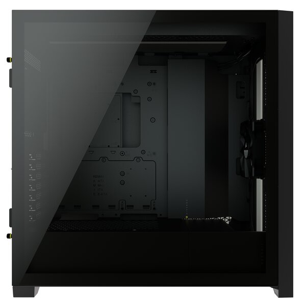 Gabinete                                                                                                                                                                                                                                            Corsair Icue 5000d Rgb Airflow Midtower Black Cc-9011242-ww