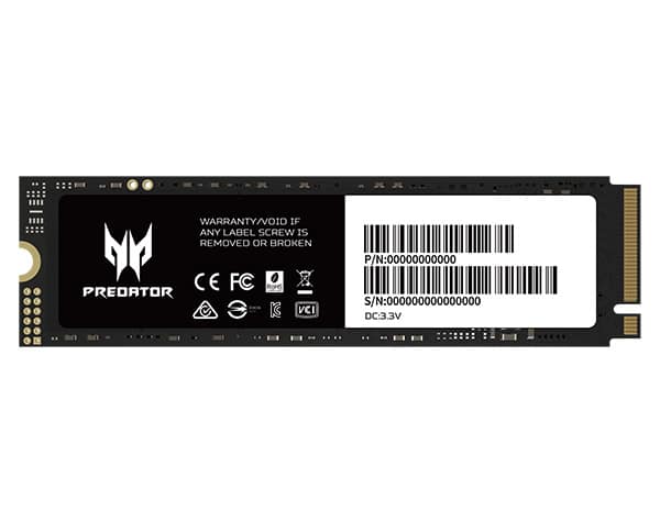 Unidad                                  Ssd Acer Gm7 1tb 7200mb-l/6300mb-e Nvme Gen4x4 Pue