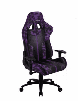 SILLA THUNDER X3 BC3 CAMO ULTRA VIOLET RECLINABLE 180° MAXIMO 150KG