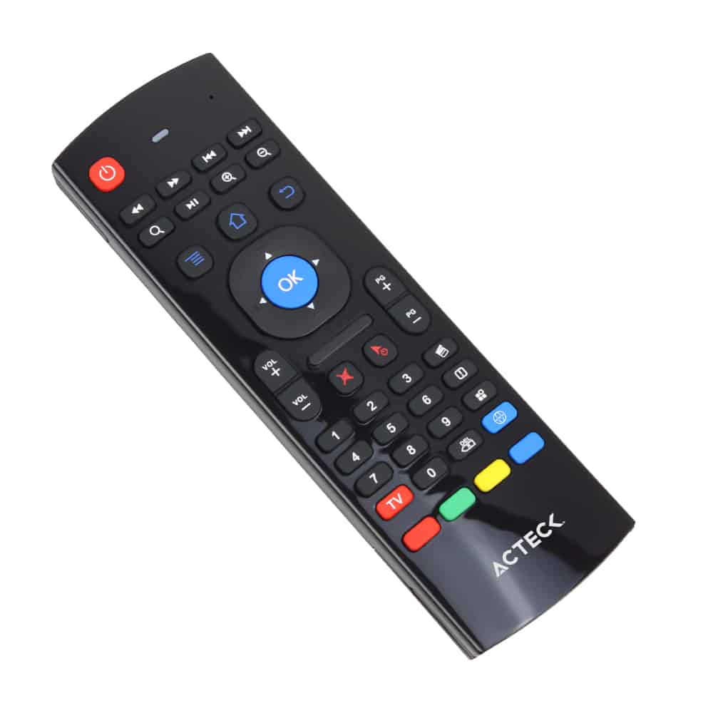 Control                                                                                                                                                                                                                                                                    Acteck Air Mouse C/teclado Qwerty Android Negro Ex7 Ac-927000