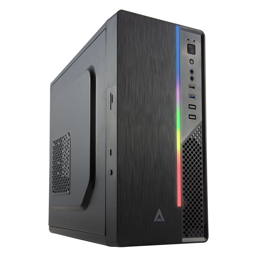 GABINETE ACTECK-X ULTRON X600 M-ATX M-ITX RGB 500W USB 3.0 AC-929547