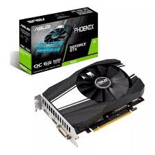 TARJETA DE VIDEO ASUS NVIDIA GEFORCE GTX 1660 6GB GDDR6 PH-GTX1660-O6G