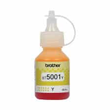 Botella  De Tinta Brother Bt5001y Amarillo 5,000 Paginas