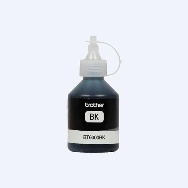 Botella  De Tinta Brother Bt6001bk Negro 6,000 Paginas