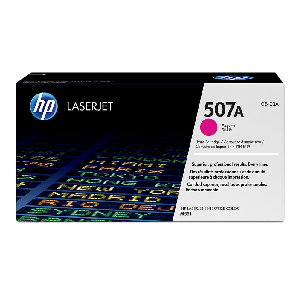 Toner                                                                                                                                                                                                                                                                                              Hp 507a Color Laserjet Magenta (ce403a)
