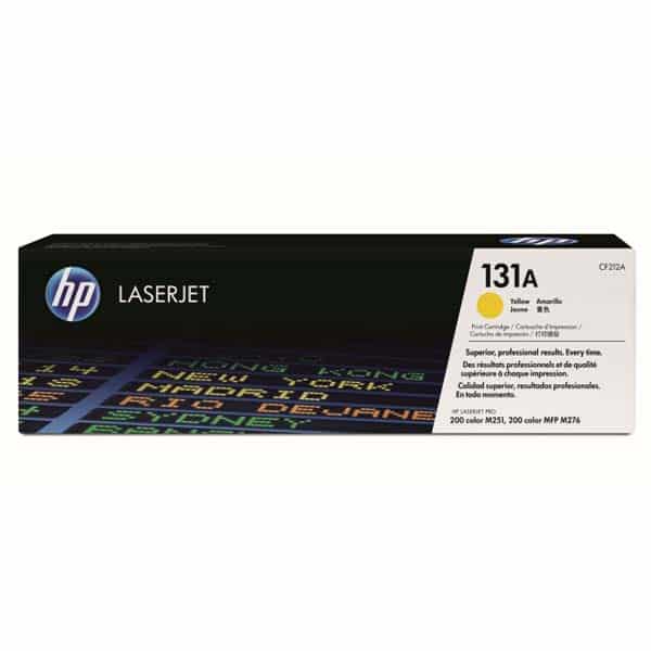 Toner                                                                                                                                                                                         Hp 131a Yellow Laserjet Cartridge Cf212a