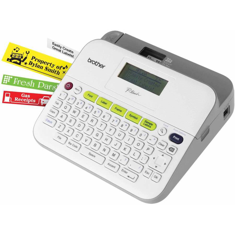 Rotuladora  Portatil De Escritorio Brother Ptd210 De Facil Uso