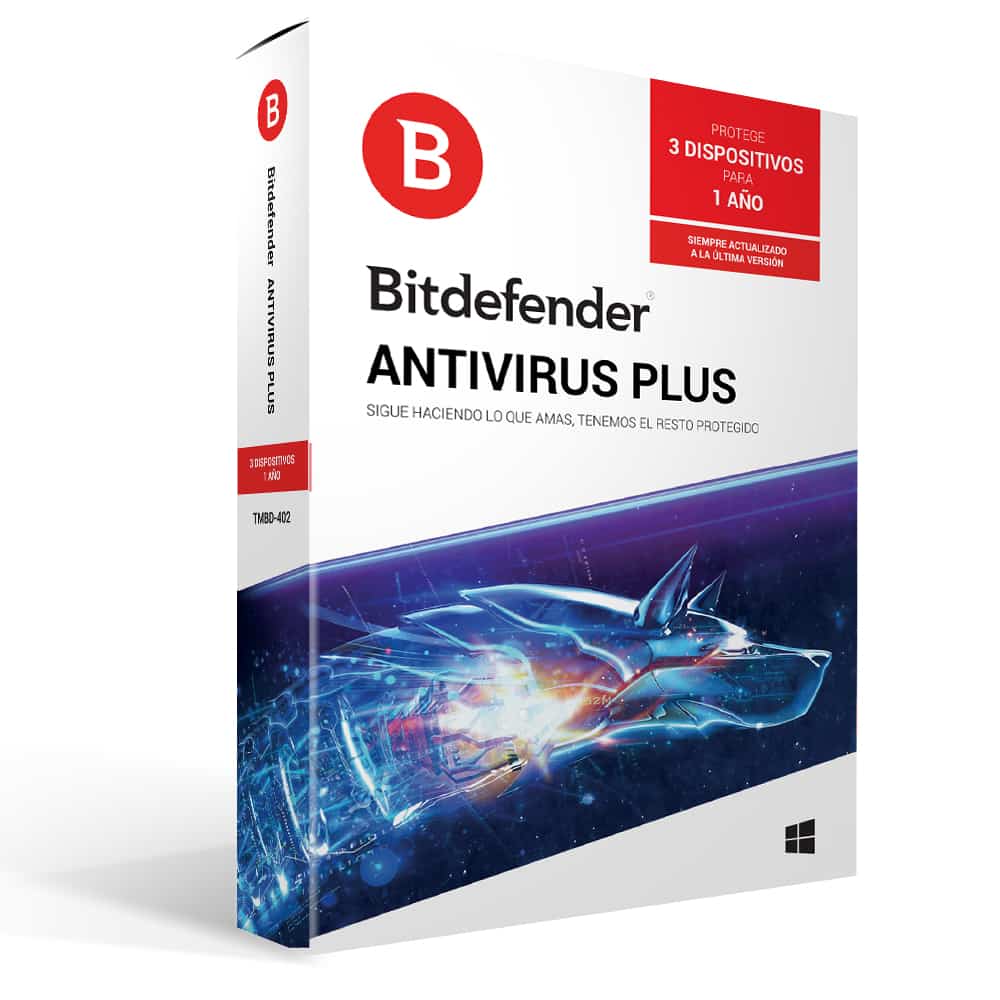 Bitdefender  Antivirus Plus 1yr 3usr (tmbd-402)