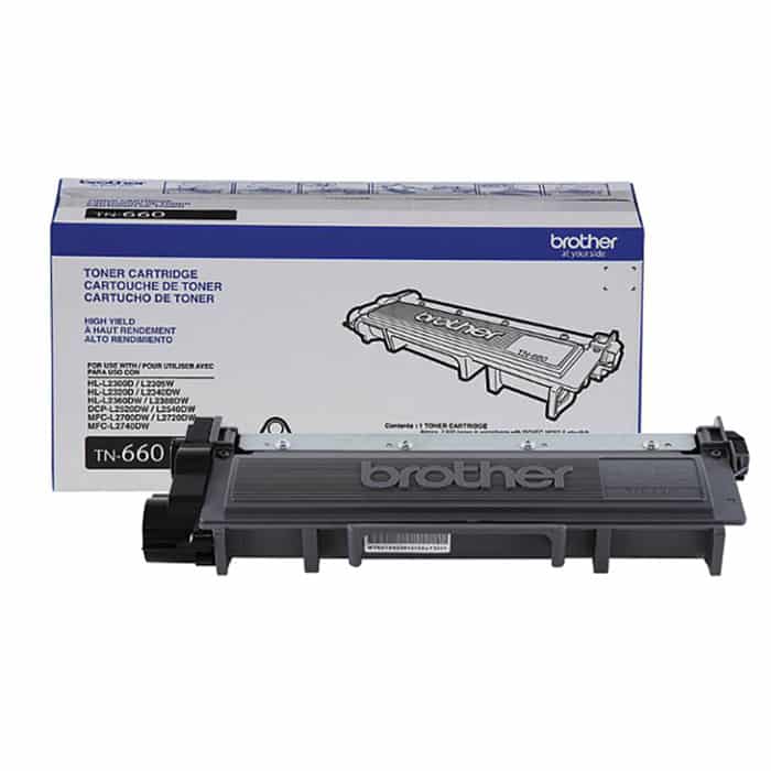 Toner                                                                                                                                                                                                                                                    Brother Tn660 Negro 2,600 Paginas P/hll2360dw/dcpl2540dw/mfcl270