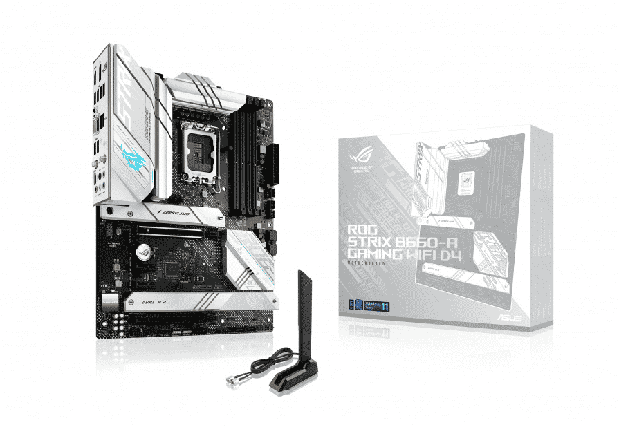 TARJETA MADRE ASUS ROG STRIX B660-A GAMING WIFI D4 DDR4/SOC 1700/ATX