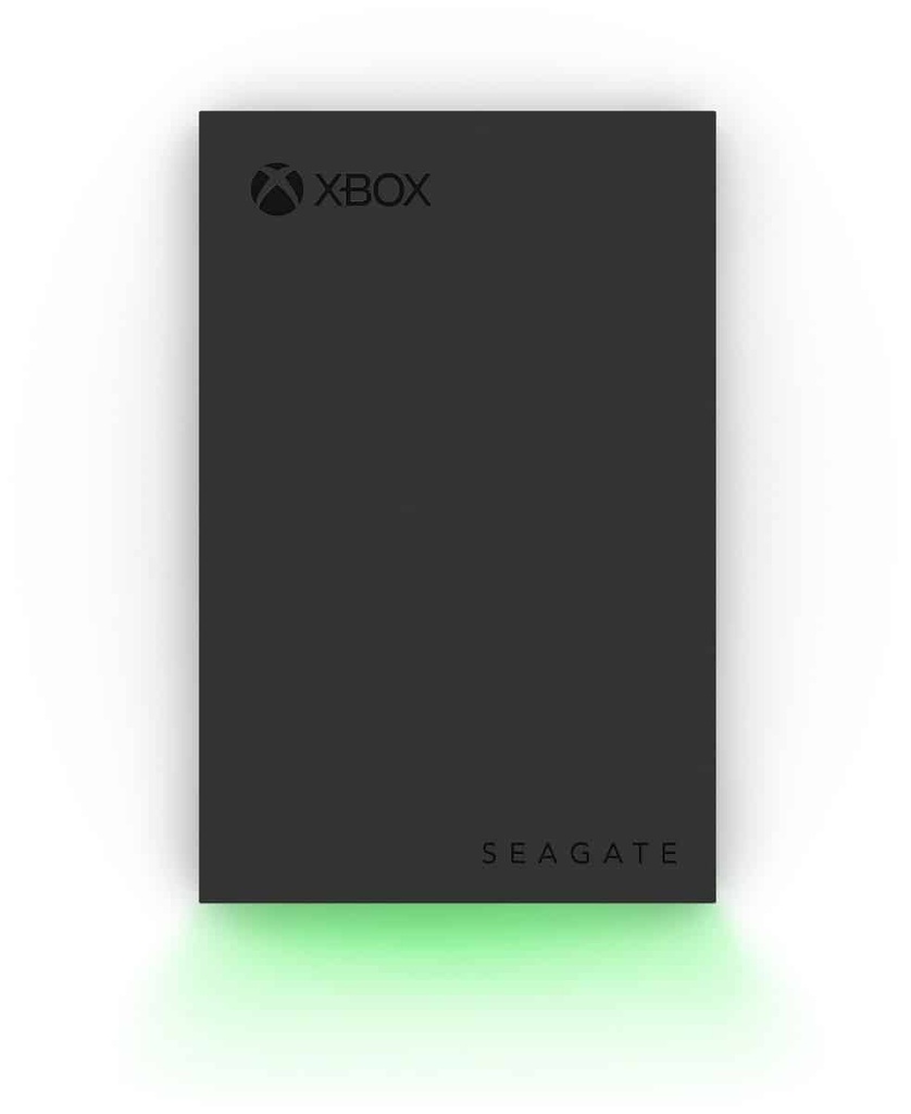 Disco  Duro Externo Seagate Stkx2000400 2tb Usb 3.2 Negro Xbox Luz Led