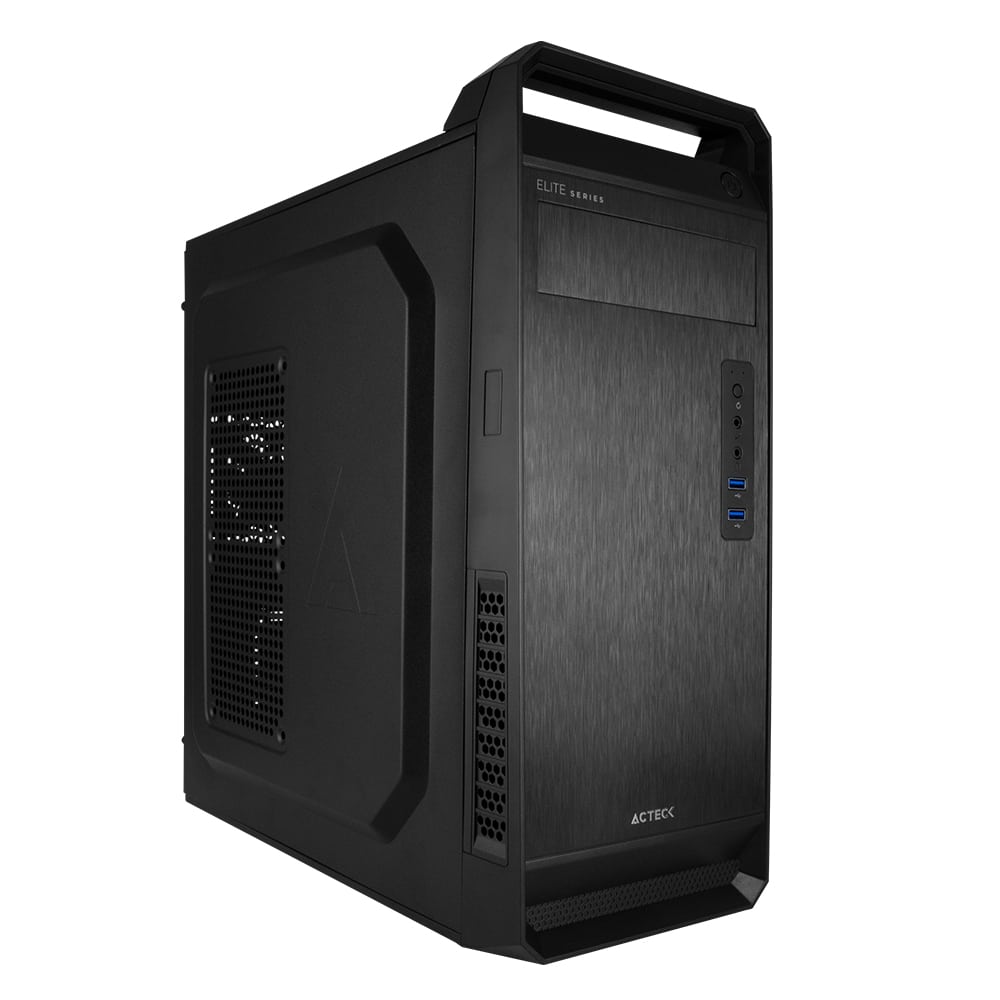 GABINETE ACTECK ROMA GM670 MID TOWER USB 3.0/500W 1 VENT AC-932592