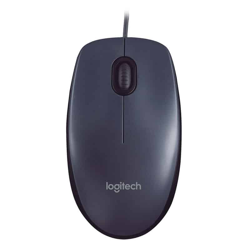 Mouse  Logitech M90 Alambrico Usb Negro (910-004053)