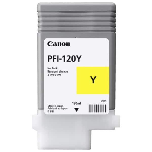 CARTUCHO CANON PFI-120 AMARILLO 130ML. P/TM-200 (2888C001AA)