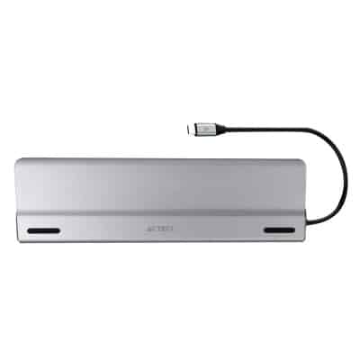 Docking  Station Usb Type C 14 In 1 Portx Dh690 Win/mac Plata Ac-932950