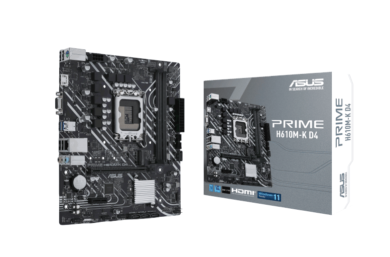 Tarjeta               Madre ASUS Prime H610m-k D4 /matx/hdmi/lga1700/64gb/ddr4 Pue