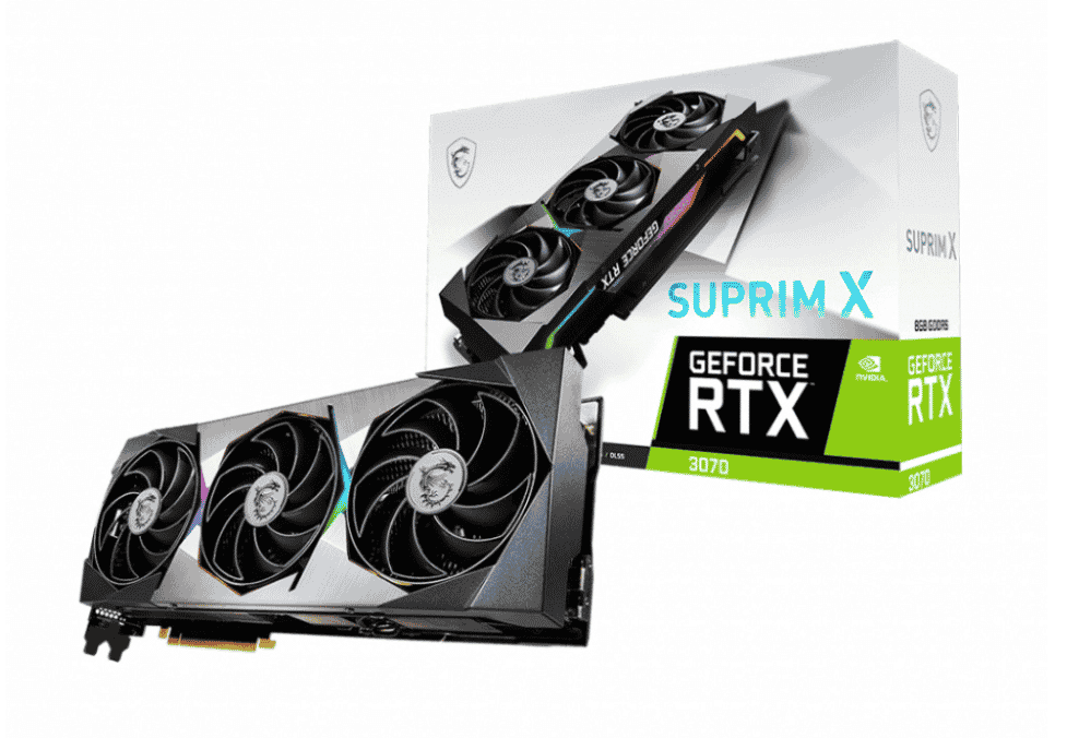 Tarjeta de Video MSI NVIDIA GeForce RTX 3070 SUPRIM 8G LHR 8GB 256-bit GDDR6