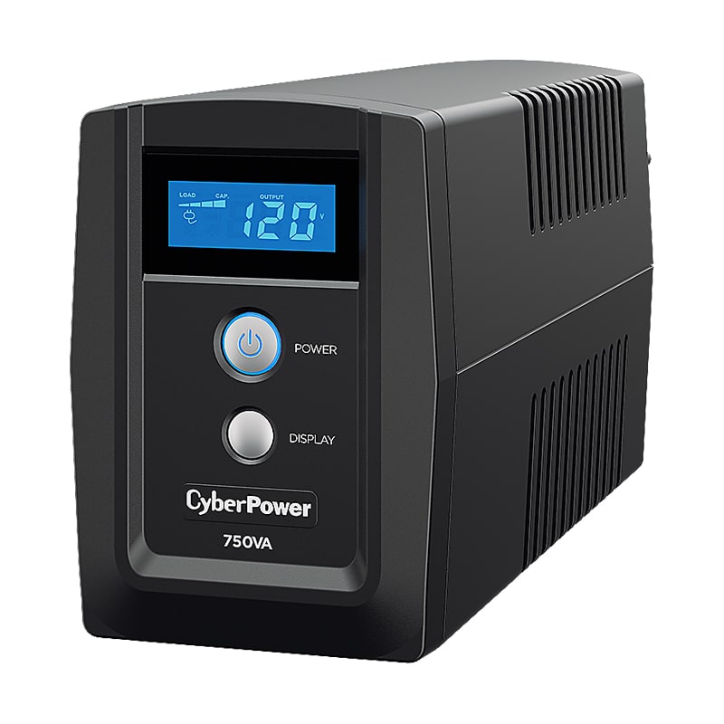Ups/no                        Break Cyberpower Om750atlcd 750va/420w Lcd/avr/6 Cont