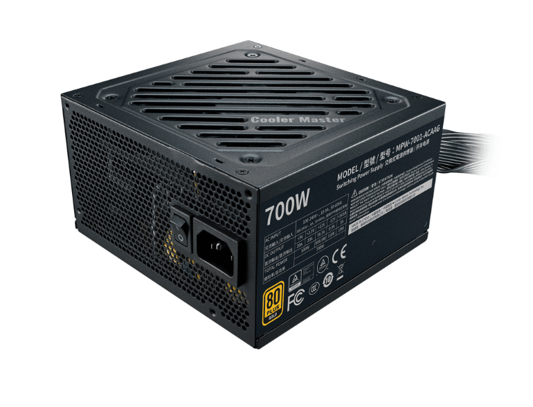 Fuente de Poder Cooler Master G700 Gold 80 PLUS Gold MPW-7001-ACAAG-U2