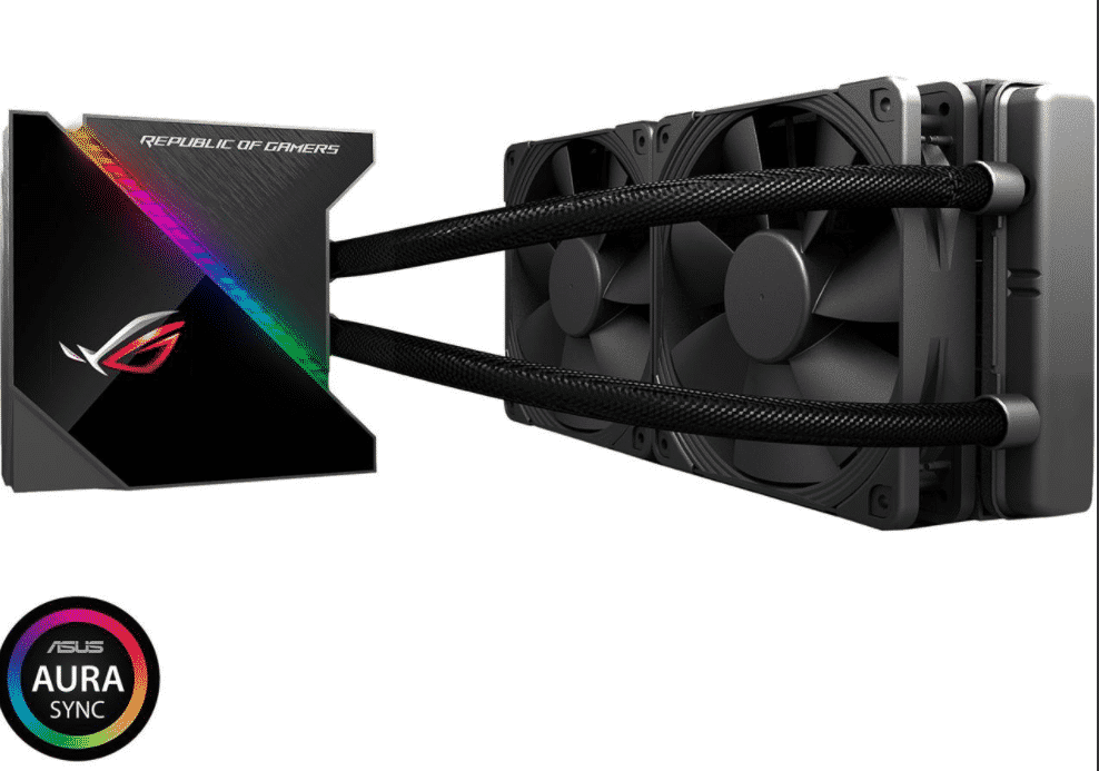 DISIPADOR CON ENFRIAMIENTO LIQUIDO ASUS ROG RYUJIN II/240MM/S-1700 1200/AM5 AM4/PANTALLA LCD 3.5