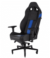 SILLA PARA GAMING CORSAIR T2 ROAD RECLINABLE 4D NEGRO/AZUL CF-9010009-WW