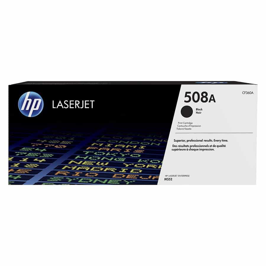 Toner                                                                                                                                                                                         Hp 508a Negro Laserjet Para M552 (cf360a)
