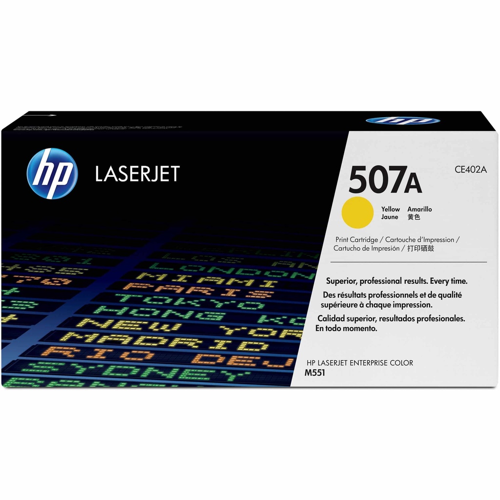 Toner                                                                                                                                                                                                                                                                                              Hp 507a Color Lasjet Amarillo (ce402a)