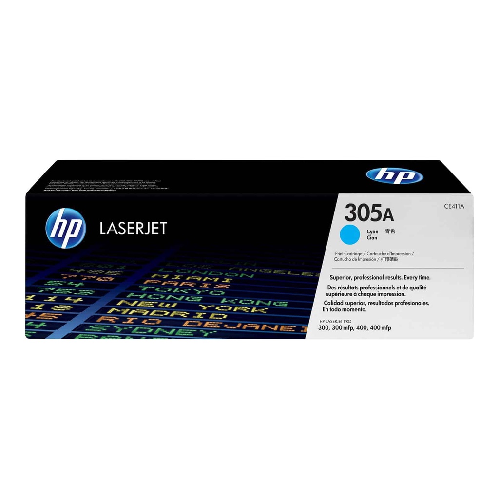Toner                                                                                                                                                                                         Hp 305a Cian P/ljprom451/m475 (ce411a)