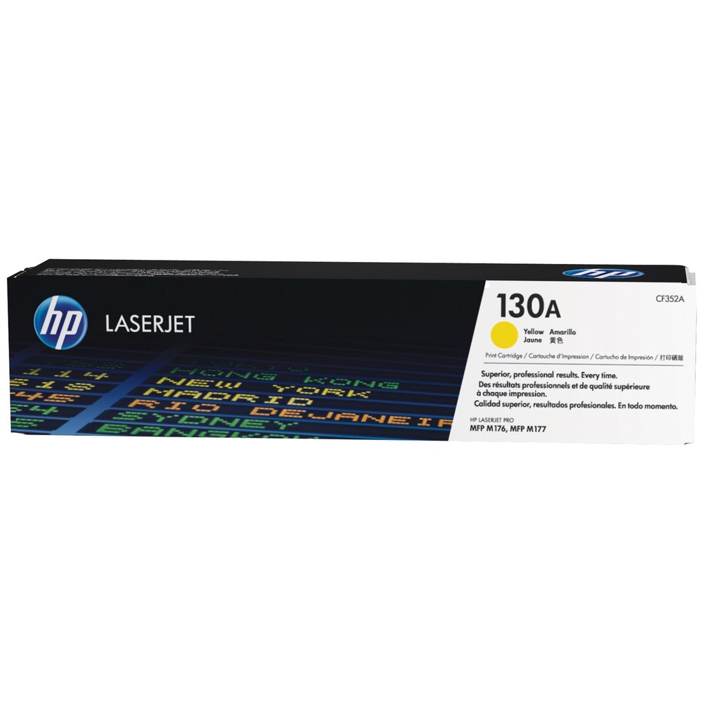 Toner                                                                                                                                                                                         Hp 130a Amarillo Para Laserjet Mfp M176/m177 (cf352a)