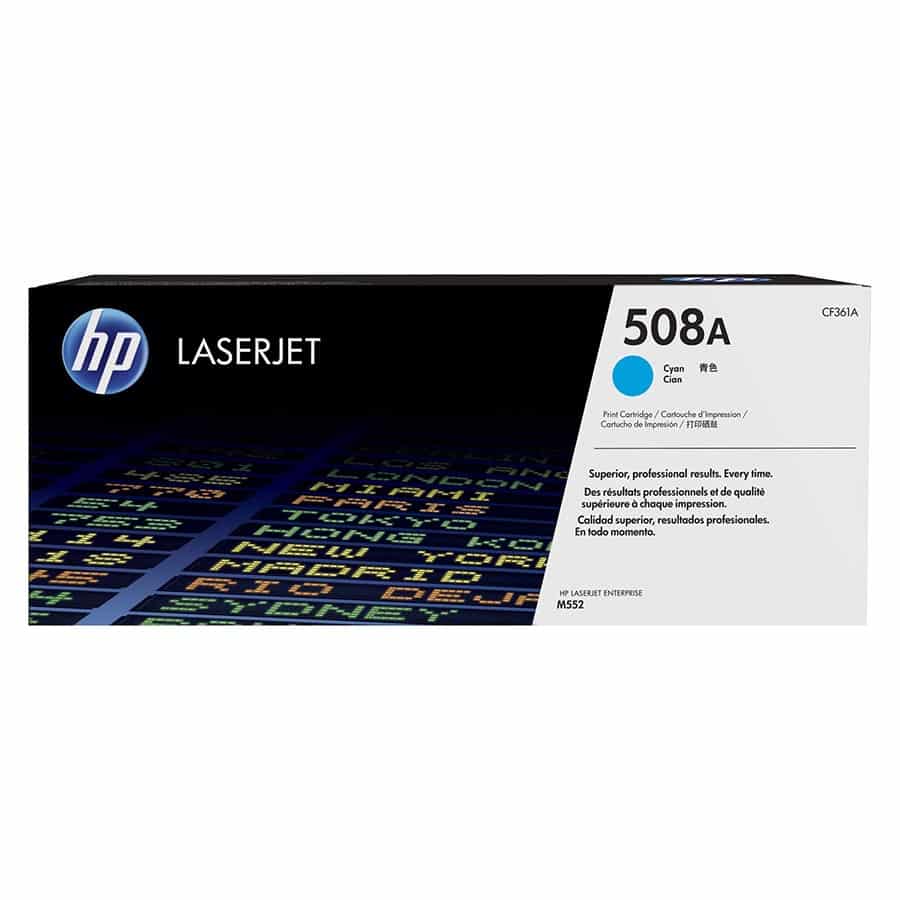 Toner                                                                                                                                                                                         Hp 508a Cian Laserjet Para M552 (cf361a)