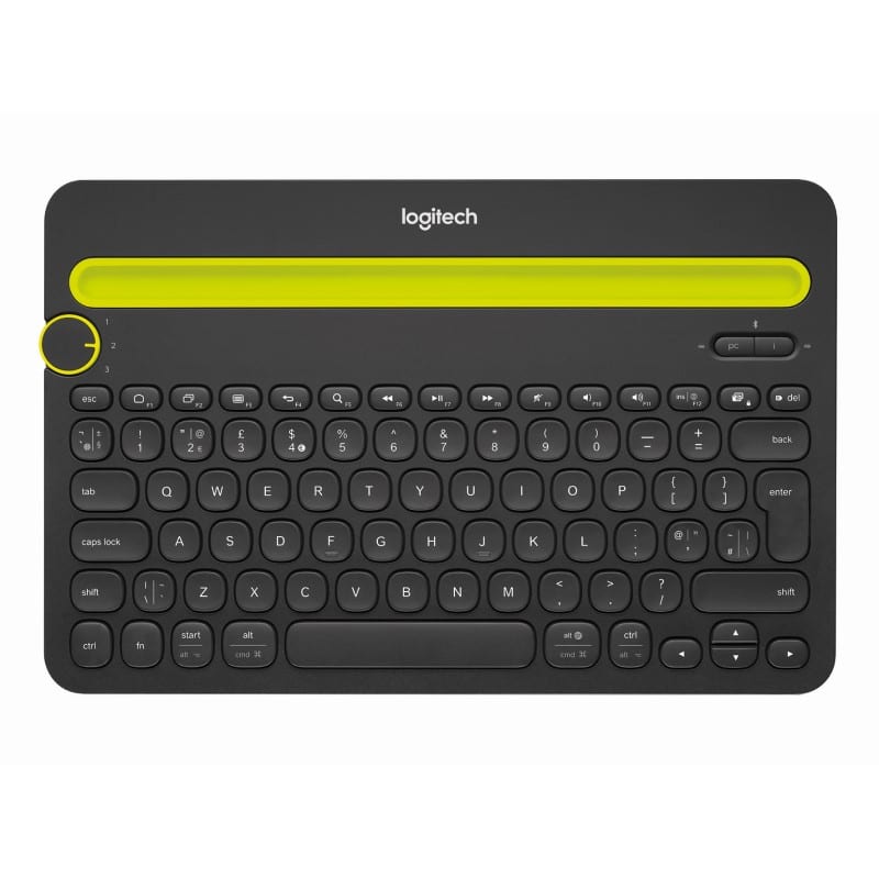 Teclado  Logitech K480 Negro Bluetooth Para Pc/tablet/smar (920-006346)