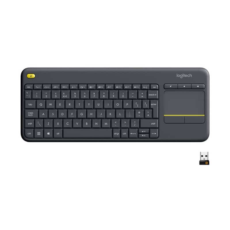 Teclado                        Logitech K400 Plus Inalambrico Touchpad (920-007123)