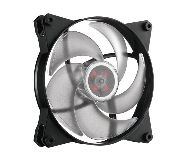 Ventilador   Cooler Master Masterfan Pro 140 Air Pressure Rgb, 140mm, 650-1550rpm, Negro