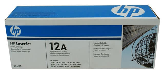 Toner                                                                                                                                                                                      Hp 12a Negro Para Laserjet 3015, 3052 (q2612a)