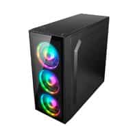 Gabinete  Balamrush Dragonfly Negro Atx/matx 3fan Rgb Usb 3.0 Br-929561